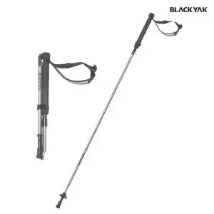 [블랙야크](타임스퀘어점패션관)남성/여성 공용 4단 듀랄루민/티타늄 트레킹/등산스틱 EVA 그립 폴딩스...