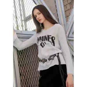 [에고이스트](의정부점)[HERITAGE] 루즈핏 레터링 롱 풀오버 (ER4KL061)