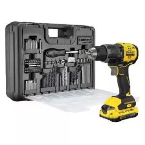 스탠리 20V 햄머드릴 드라이버 SBD716D1KA 충전 2.0Ah