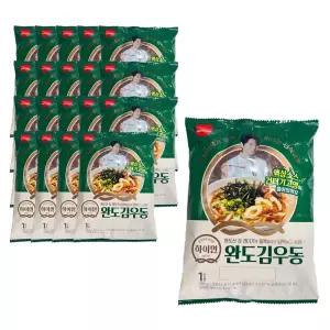 삼립 하이면 완도김우동 205g 20봉 1BOX