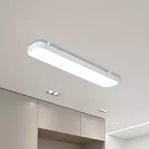 빛나라 국산 LED 슬림시스템 주방등 30W / 삼성칩 플리커프리 심플 사각 식탁 조명