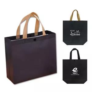 고급형 부직포 똑딱이 쇼핑백 대형 가방 선물 포장 로고 인쇄 단체 대량