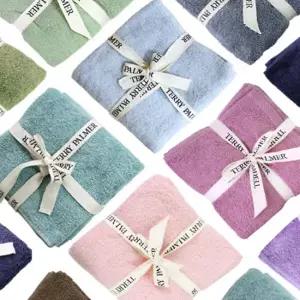 아트박스/테리파머 세계인의 호텔수건 170g 타올 10장 수건 리본포장