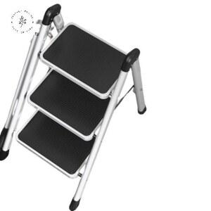 접이식 스텝스툴 원목 의자 계단식 발판 세차 사다리의자 도배