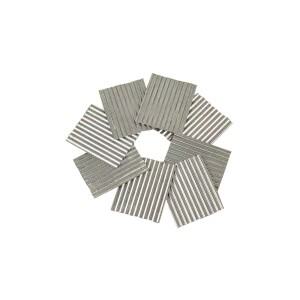 1:35 모델 빌딩 장면 레이아웃 시트를위한 스케일 금속 지붕 타일링 미니어처 골판지 DIY 하우스