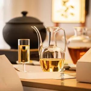 차주전자 티포트 술잔 내열 유리병 주전자 세트 술