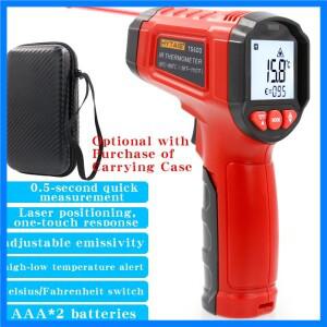 TS600 적외선 비접촉 HYTAIS 온도계 휴대용 산업용 고정밀 전자 온도계 TS380