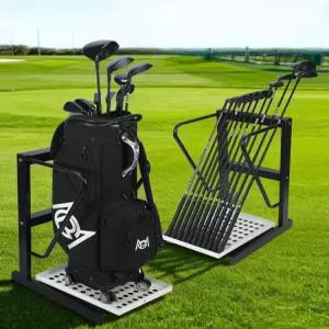 골프가방 거치대 캐디백 진열 영업용 수납 랙 적재