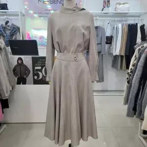 [미센스][김천구미모다점]하이넥타이장식블라우스MB4YBLM185Z_KG