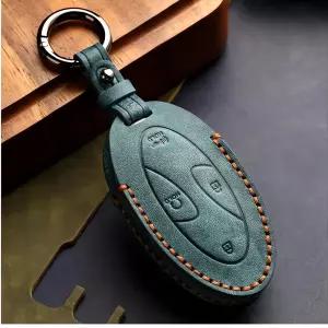 쏘나타 스마트키 케이스 가죽 열쇠 보호 자동차 소품 차량 액세서리 키 커버 제품 이니셜