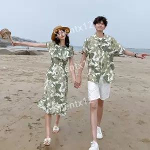 30대커플룩 웨딩촬영커플룩 해외여행 휴양지 바캉스 시밀러룩