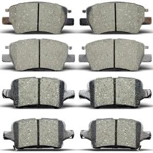 ALADICHE 8피스 전면 후면 브레이크 패드 세트 쉐보레 볼트 EV 20172020 2022 크루즈 20162019용 2869105