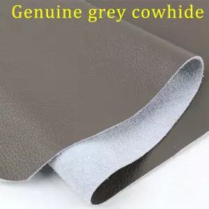 인조가죽시트지 가죽 수선패치 회색 소가죽 소재 1.5mm 두께의 첫 번째 레이어 소파 침대 옆 자동차 시트