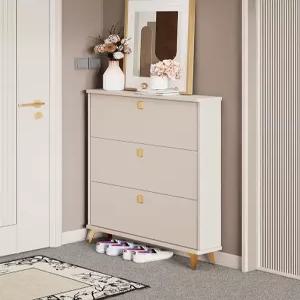 좁은현관신발장 수납장 원룸 폭좁은 현관신발장 틈새 신발 폴딩 신발장 오픈 좁은 가정용