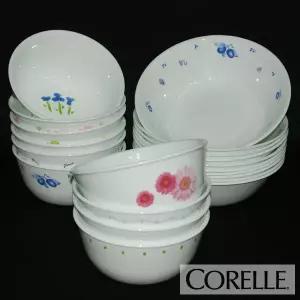 코렐 라면기 냉면기 우동기 떡국기 코렐면기 강화유리 국그릇 식기 블루베리 백합 리틀블루 엘레강스