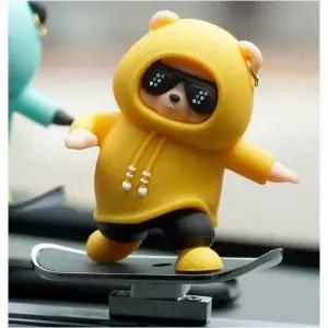 자동차꾸미기 인형 대시보드 악세사리 인테리어 슬라이드 장식품 보드곰