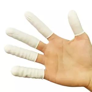 라텍스 손가락 골무 사무용 손보호 위생 핑거코트 1봉 (WFKAFH1)