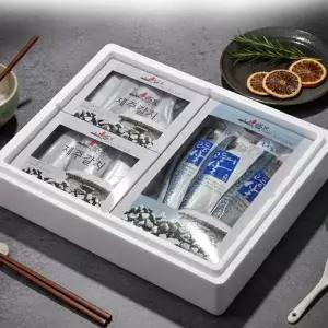 [st푸른농원][2/2(월)순차출고][냉동]제주 모둠선물세트 04호(은갈치 특대2마리+고등어살 대 5팩)