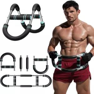 2025 프로 트위스터 팔 트레이너 - 남성용 40-100파운드 고릴라 바 조절 가능한 가슴 운동 기구 및 팔뚝