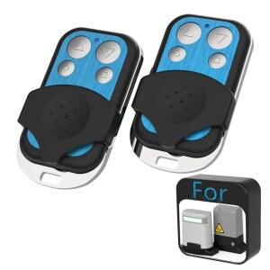 ME-GO 및 ME-BG 자동 슬라이딩 게이트 오프너(32비트 보드)를 위한 Blutezeit 리모컨, 433MHz 진입로 모터 하드웨어 액세서리 2pcs