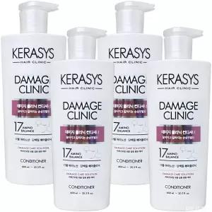 케라시스 데미지 클리닉 단백질 컨디셔너 600ml 4개