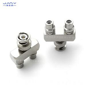 전체 구리 BNC 레볼루션 더블 RCA 여성 헤드 오디오 및 1/2 변환 Q9 AV 로터스 티