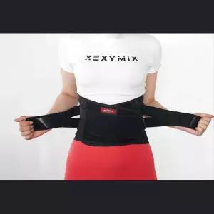 헬스 크로스핏 허리 압박 고정 넓은 보호대 수술후 스쿼트