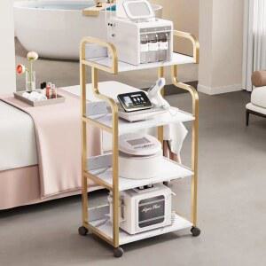 이동식 과 실 화장대 트레이 틈새 정리함 접이식 사각 다목적 3층 이발소가