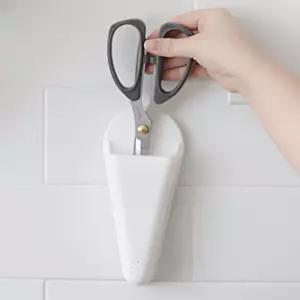 자석부착 가위걸이 수납함 홀더 냉장고 주방가위 보관함