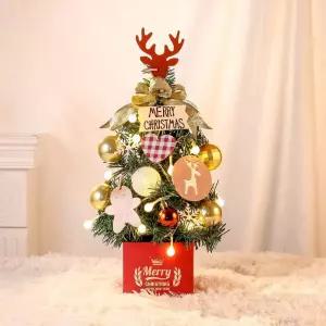 PrimeBulk 메리 40cm 트리 풀세트(전구포함)장식 크리스마스 인테리어 데코 소품 파티용품 중소형