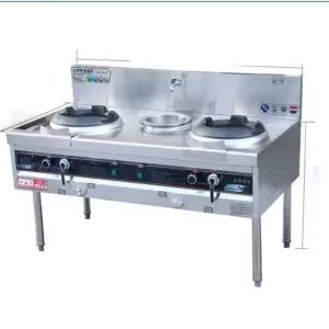 2구 간택기 직화 버너 영업용 레인지