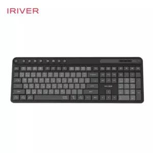 아이리버)무선 블루투스 항균 키보드(MWK601 블랙) 없는 회사 사무실 학교 단체 휴대용