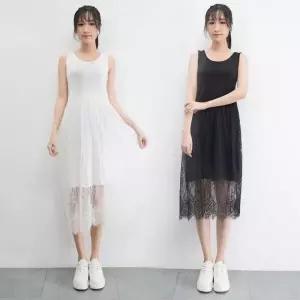 나시 원피스 스원피스 랩원피스 프릴원피스 EL (WFKEORX)