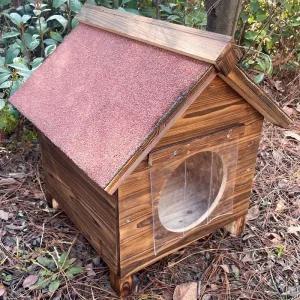 길고양이은신처 보온 고양이집 방수 야외 개집 실외