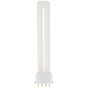 LEDVANCE 실바니아 20318 컴팩트 형광 4핀 단일 튜브 4100K, 13와트