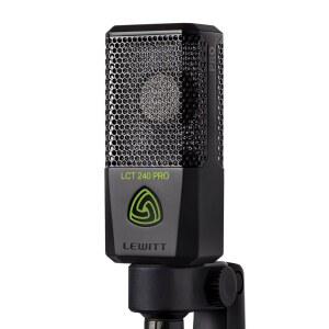 Lewitt LCT-240-PRO 콤팩트 콘덴서 마이크, 블랙