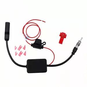 자동차 라디오 안테나 증폭기 차량 음향 장비 신호 강화 기 튜너 증폭 장치 오디오