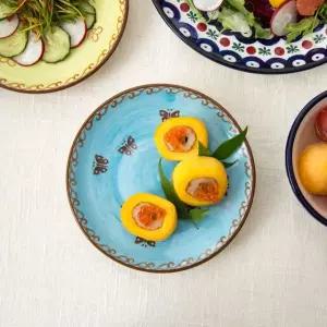 파뷔에 슐레지엔 아네모네 중접시 그릇