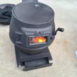 주물 난로 가정용 소형 쿠킹 군고구마 화로 화덕