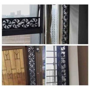 창문형환풍기 무타공 창틀 환기팬 환풍기 에어배기팬