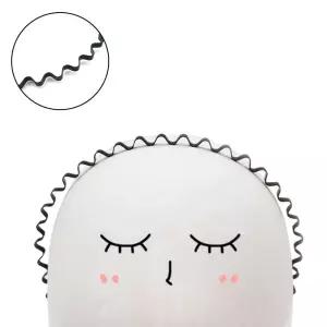 꼬불이 철제 머리띠 철헤어밴드 머리띠 물결머리띠 헤어악세사리