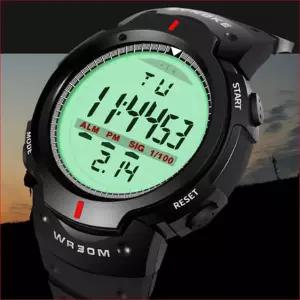 남자 스포츠 LED 시계 디지털 전자 손목시계 군인 학생 입대기념 생활방수 2컬러