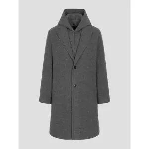 [국내정품] 빈폴 BEANPOLE MEN 울 후드 코트 - 애쉬 2539446