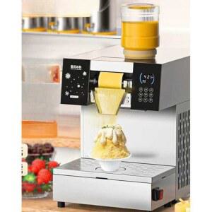 실타래 팥빙수기계 눈꽃 눈꽃빙수기 만들기 우유 고속 제빙기 살얼음 가정용 미세한 카페