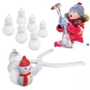 스노우맨 눈집게 오리집게 눈사람 스노우맨클립 오리메이커 눈오리 모래놀이