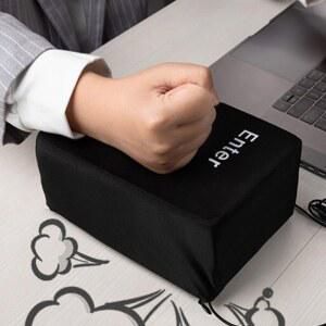 대왕 주먹 모델 USB BIG 블랙 KEYBOARD 왕쿠션 자판 스트레스 핑크엔터키