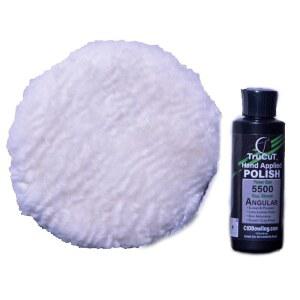 차이 만들기 트루컷 핸드 어플라이드 볼링공 폴란드 스타터 키트와 폴리싱 패드 | 터틀 왁스로 구동 USBC 승인 6200 마감 그릿 클린