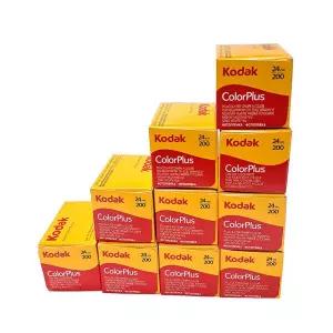 코닥필름 컬러플러스 200 135-24컷 10롤 묶음 컬러필름 35mm 일반필름