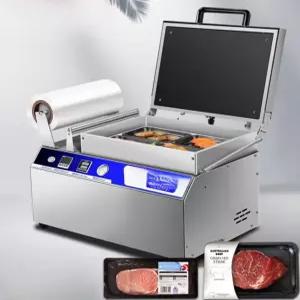 스킨 압축기 씰링 가정용 해산물 생선 비닐실링기 자동 밀봉