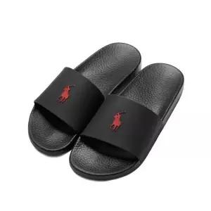 [폴로 랄프 로렌]POLO RALPH LAUREN 시그니처 포니 슬라이드 - 블랙 MAPSFTW0B020027-001 896884